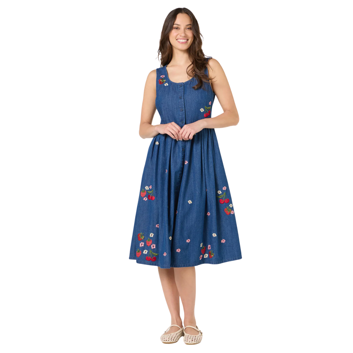 Womens-Blue-Sleeveless-Button-Front-Embroidered-Midi-Dress.png